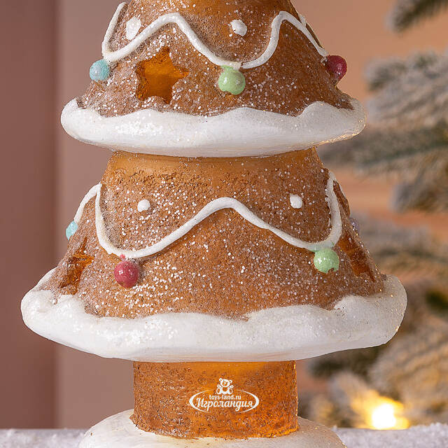 Светящаяся фигурка Елочка - Ginger Wonders 27 см Winter Deco