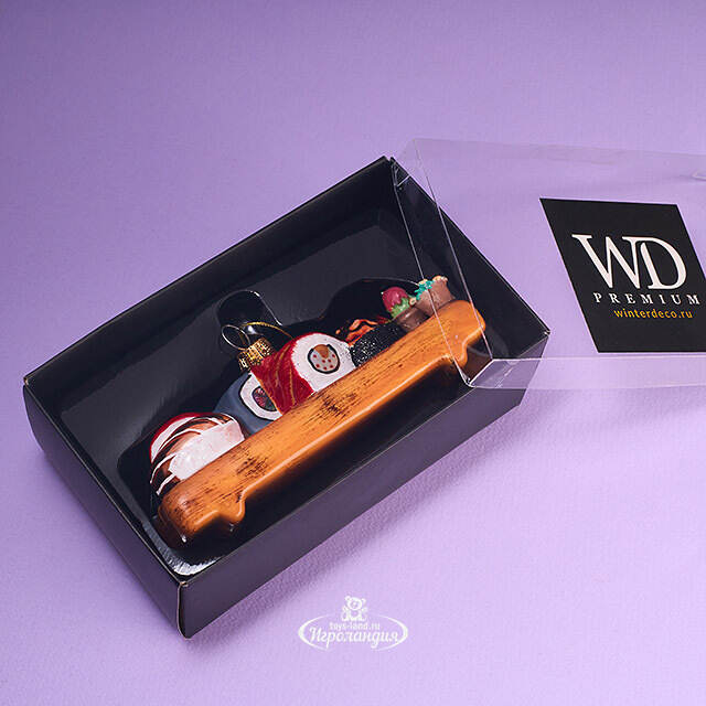 Елочная игрушка Суши - Tokyo Treats 12 см, стекло Winter Deco