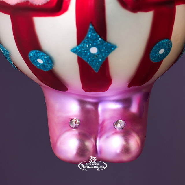 Елочные игрушки Клоуны Марсо - Circus Roncalli 17 см, 2 шт, стекло Winter Deco