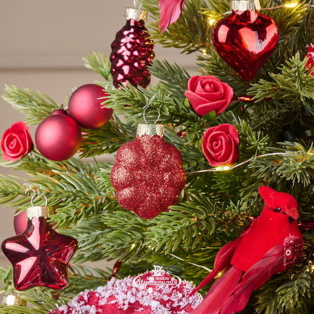 Елочные игрушки Гранатовый Коктейль, 12 шт, стекло Winter Deco
