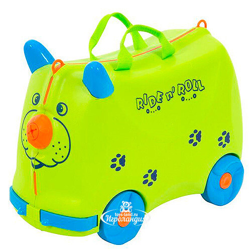 Детский чемодан на колесиках "Кот" Ride n Roll