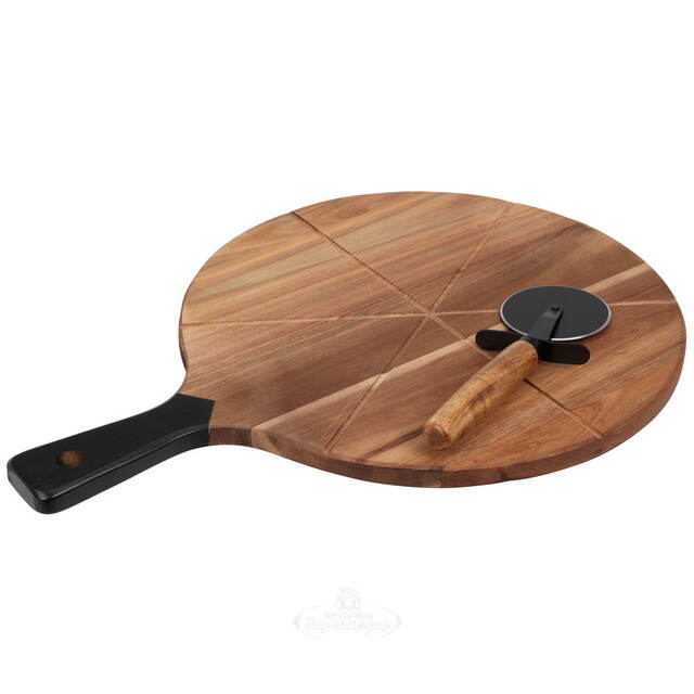 Доска для пиццы Loxton с ножом 42*30 см Koopman