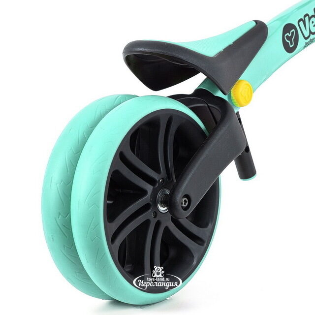 Беговел для малышей Yvolution Velo Junior, колеса 9", аква YVolution