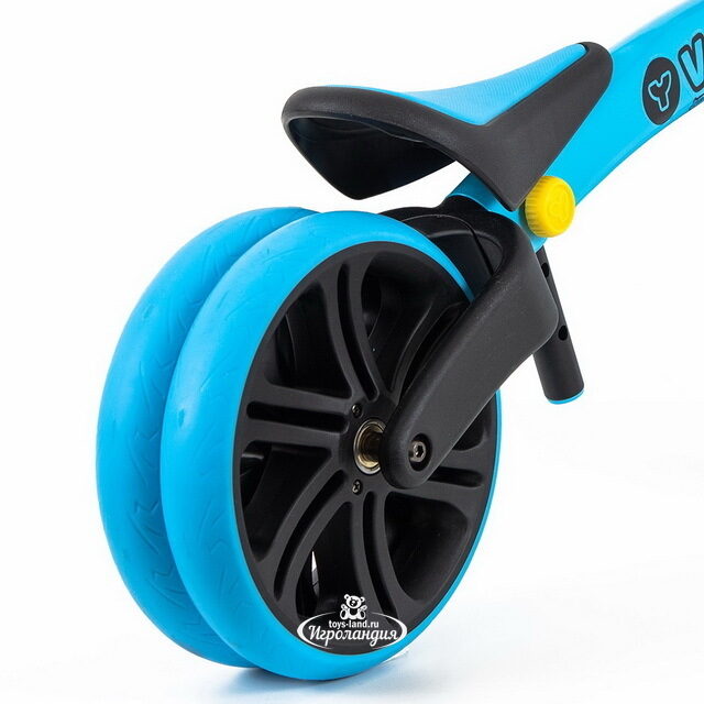 Беговел для малышей Yvolution Velo Junior, колеса 9", голубой Yvolution