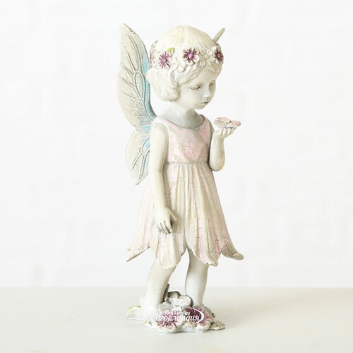 Декоративная фигурка Фея Блюммери с бабочкой 17 см Boltze