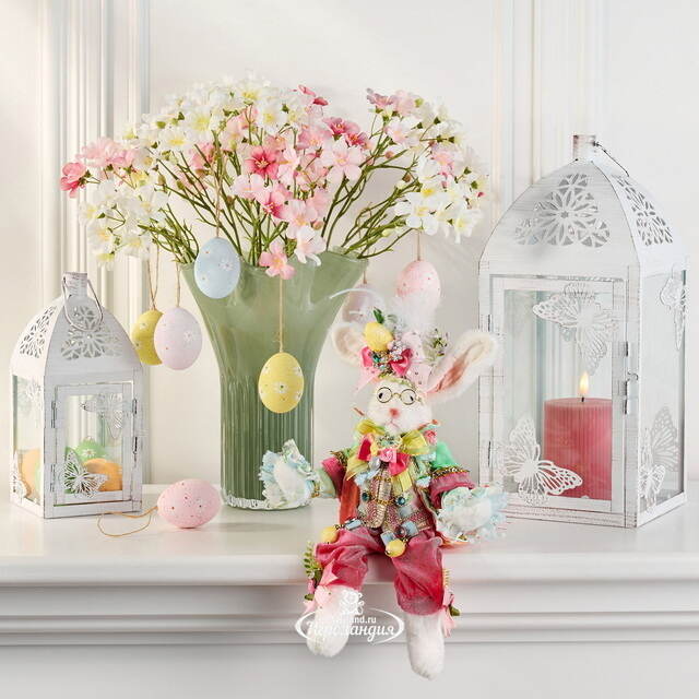 Стеклянная ваза для цветов Фернгроув 27 см Boltze