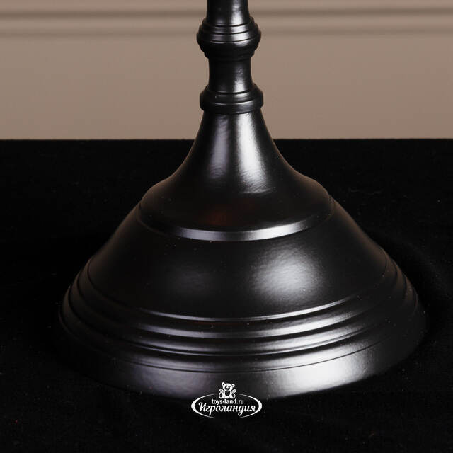 Канделябр на 5 свечей Порта-Салво 40 см черный Boltze