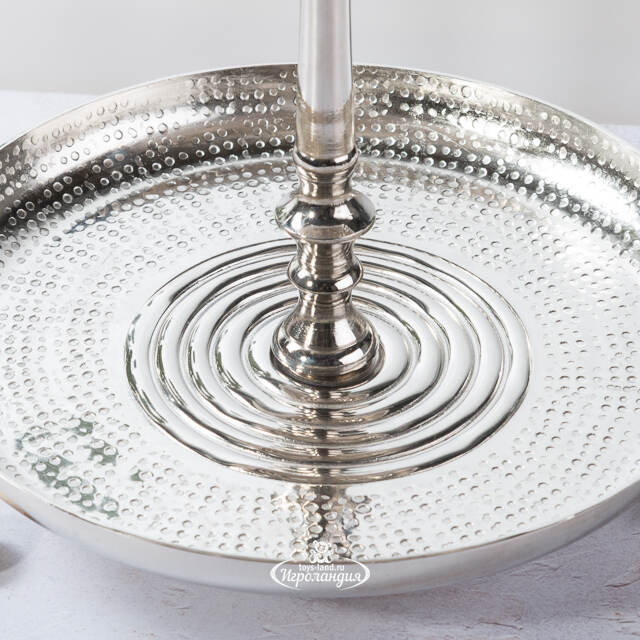 Этажерка для фруктов двухъярусная Бьянка 30 см Boltze