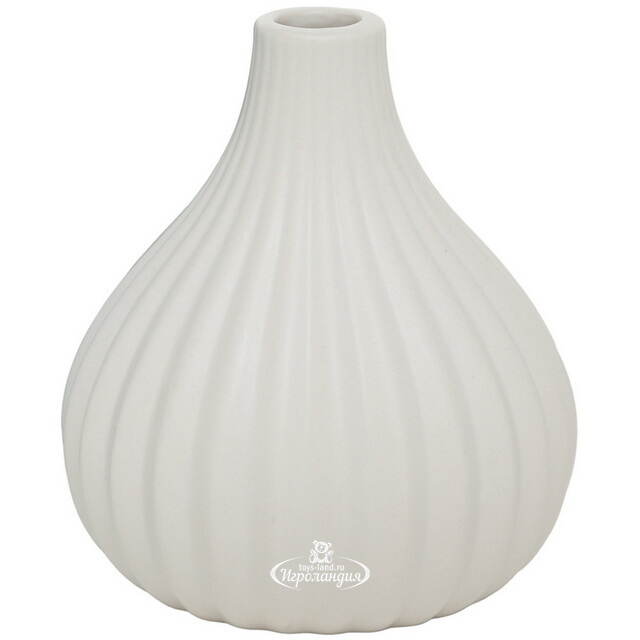 Керамическая ваза Wilma White 11 см Boltze