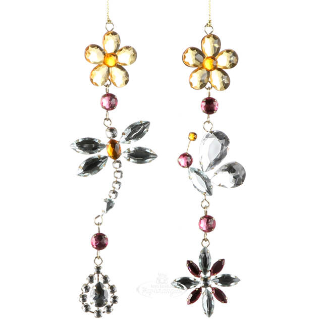 Елочная подвеска Райский Сад - Бабочка 18 см Edelman