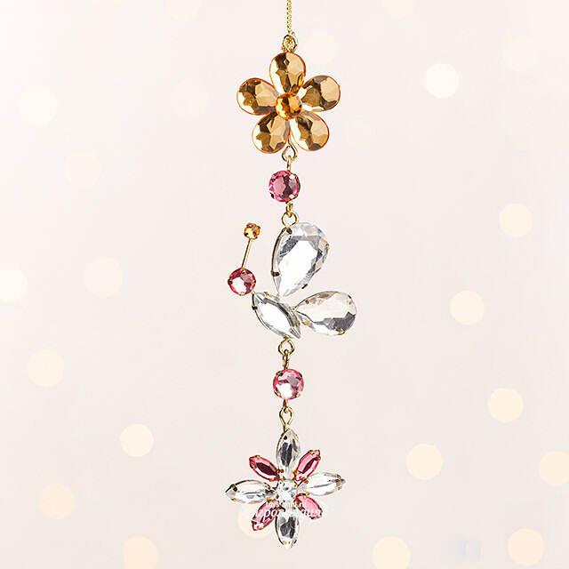 Елочная подвеска Райский Сад - Бабочка 18 см Edelman