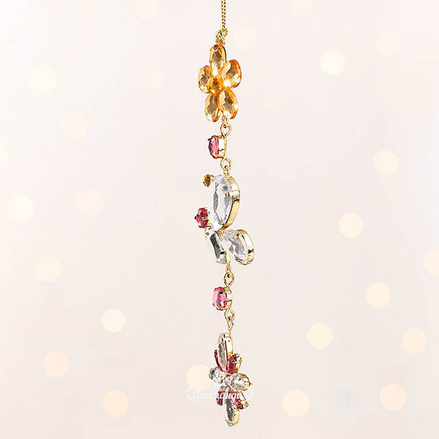 Елочная подвеска Райский Сад - Бабочка 18 см Edelman