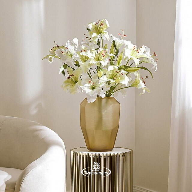 Стеклянная ваза Клэри 28 см EDG