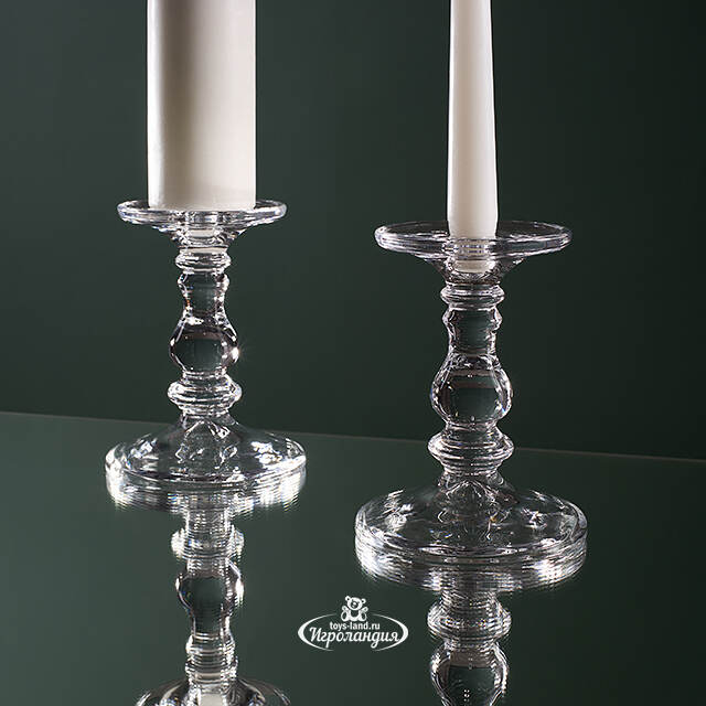 Стеклянный подсвечник Theresia 15*11 см EDG