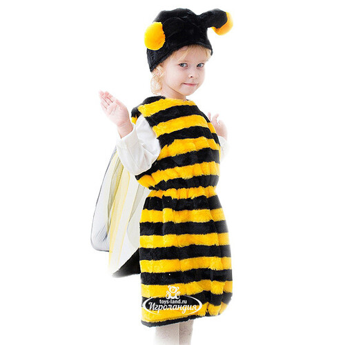 Карнавальный костюм Пчелка, рост 104-116 см Бока С