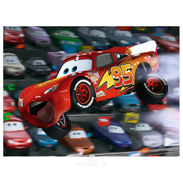 Пазл "Тачки Disney", 100 эл. Ravensburger (Равенсбургер)