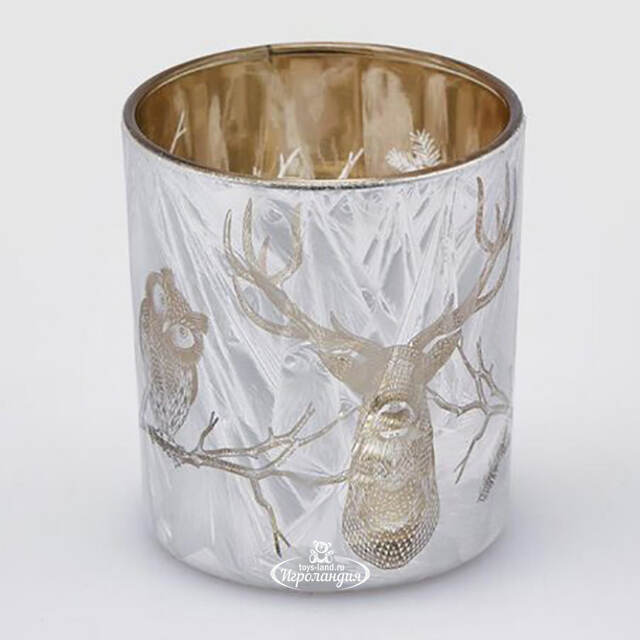 Стеклянный подсвечник Principe de Foresta 8 см EDG