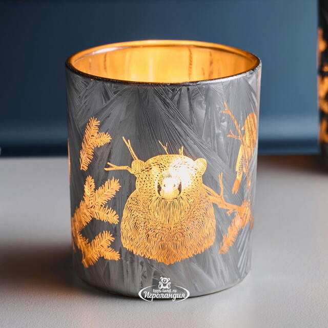 Стеклянный подсвечник Principe de Foresta 8 см EDG (ЭДГ)