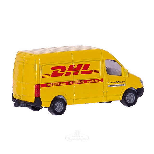 Металлическая машинка Почта DHL 1:55, 7 см SIKU