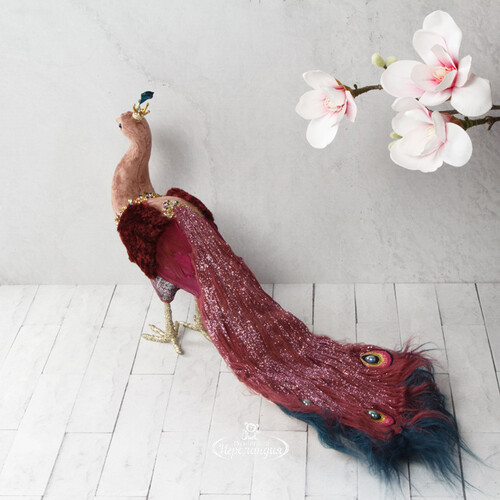 Декоративная фигура Императорская Пава Розабелла - Сады Альгамбры 52 см Noel Collection (Katherine’s Style) (Ноэль Коллекшн Кэтрин Стайл)