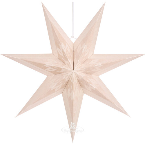 Подвесная звезда Рошато 60 см бежевая Edelman