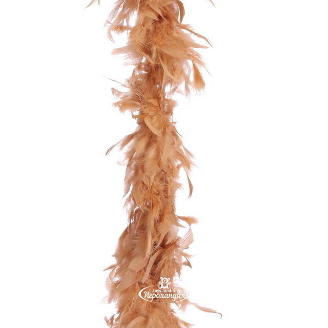 Гирлянда боа из перьев Frusten 180 см оранжевая Edelman