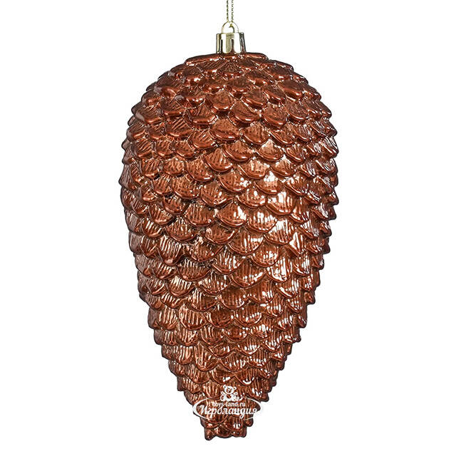 Елочные игрушки Шишка - Baston Royale 16*9 см, 4 шт, пластик Winter Deco