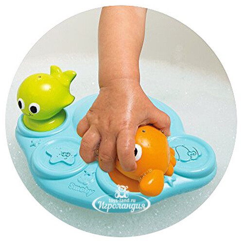 Игрушка для ванной Островок морских обитателей 24*21*15 см Smoby