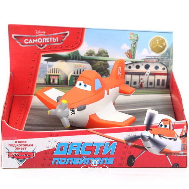 Игрушка для ванной Самолеты - Дасти, пластизоль Затейники