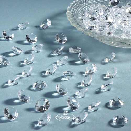 Декоративные кристаллы Бриллианты Carus 12 мм, 100 г Edelman