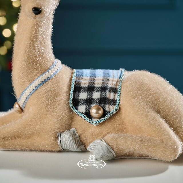 Декоративная фигура Олень Дунбар - Silver Horns 30 см Winter Deco