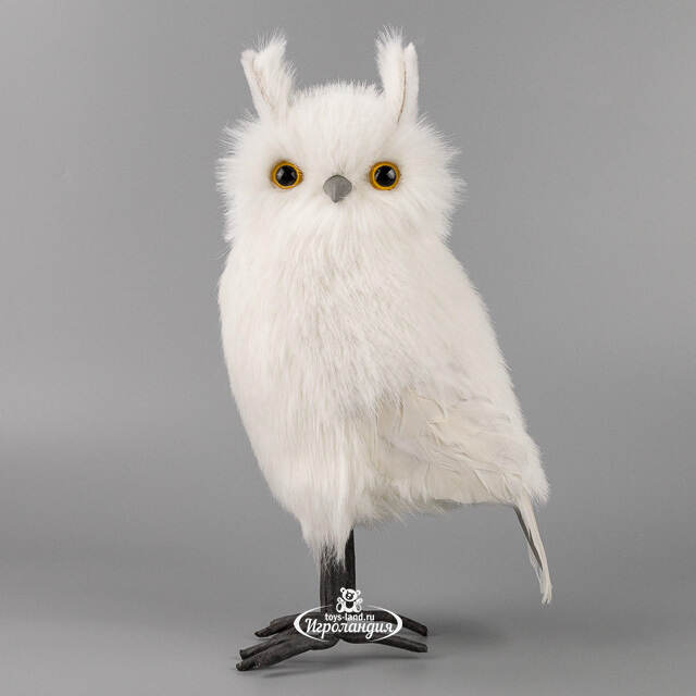Декоративная фигура Сова Дебора - Лес Брокилон 31 см Winter Deco
