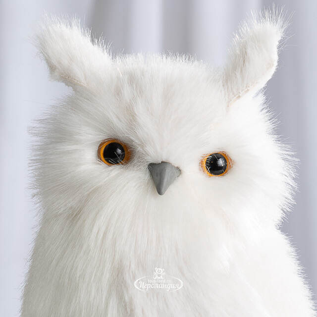 Декоративная фигура Сова Дебора - Лес Брокилон 31 см Winter Deco