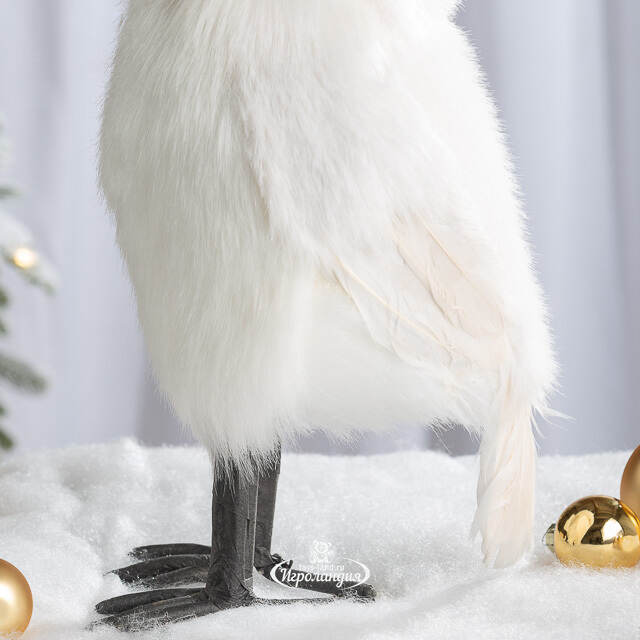 Декоративная фигура Сова Дебора - Лес Брокилон 31 см Winter Deco