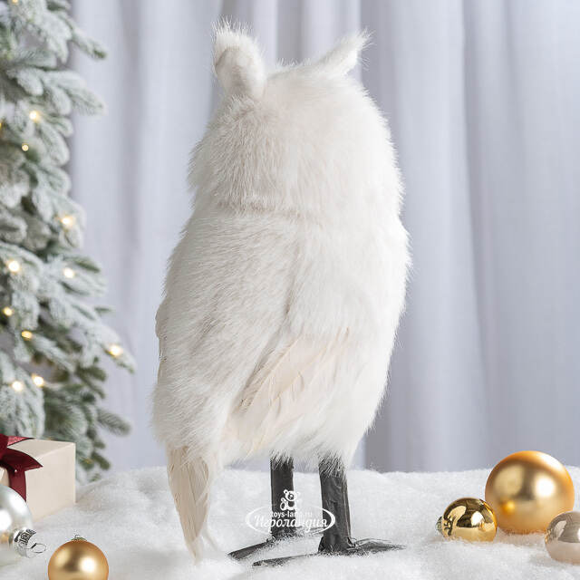 Декоративная фигура Сова Дебора - Лес Брокилон 31 см Winter Deco