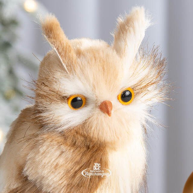Декоративная фигурка Сова Франческа - Лес Броулин 15 см Winter Deco