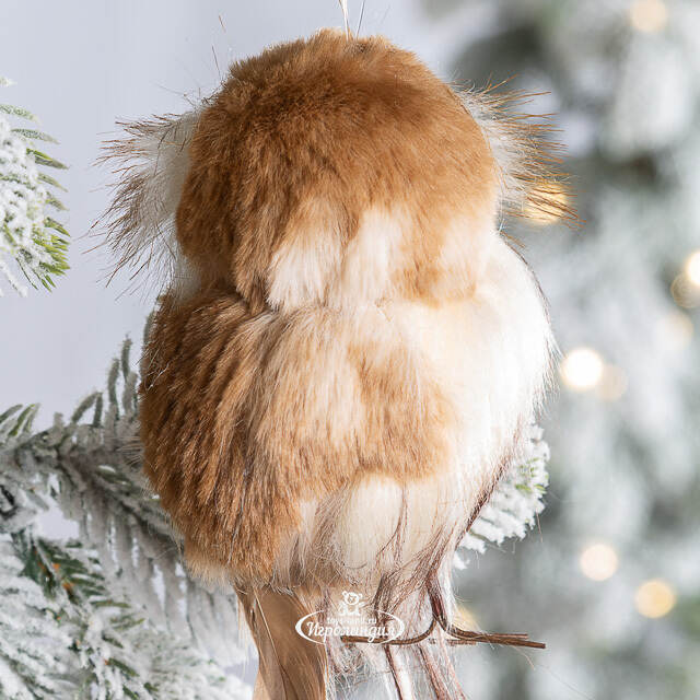 Елочная игрушка Сова Франческа - Brokilon Forest 12 см Winter Deco