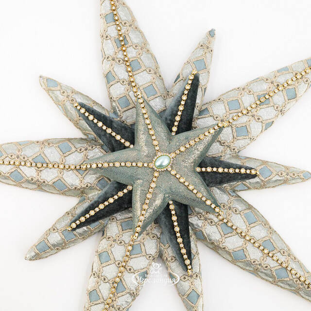 Подвесная звезда Raffinata 47 см Winter Deco