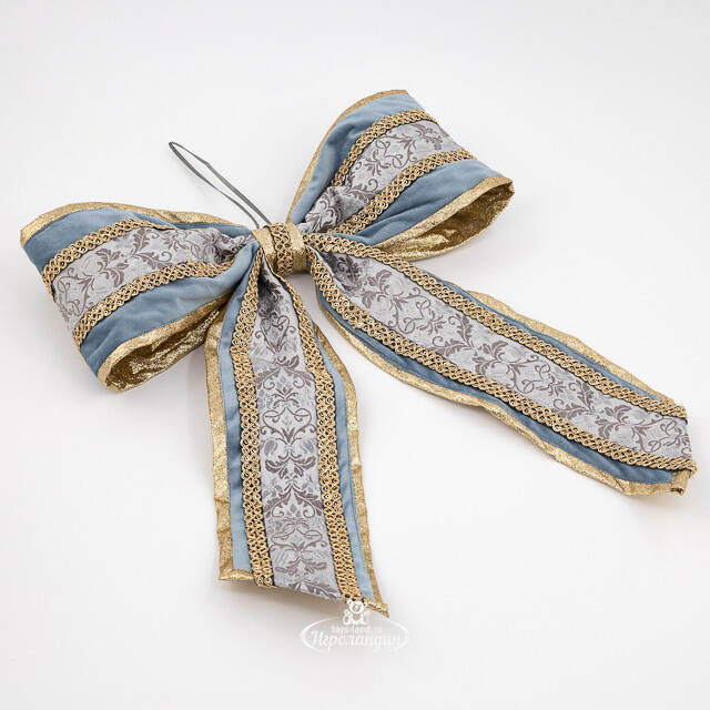 Бант на елку - Les Reves Bleus 45*38 см Winter Deco