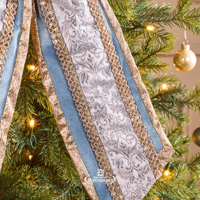 Бант на елку - Les Reves Bleus 45*38 см Winter Deco