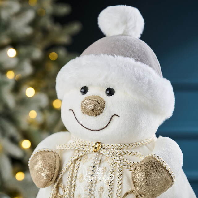 Новогодняя фигура Снеговик Невен - Frostaria 28 см Winter Deco