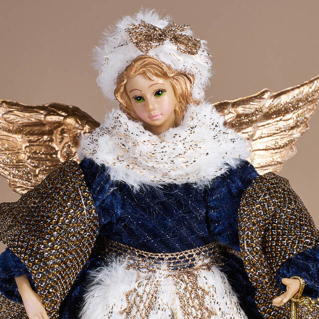 Верхушка на елку Ангел Клоэт 34 см Edelman