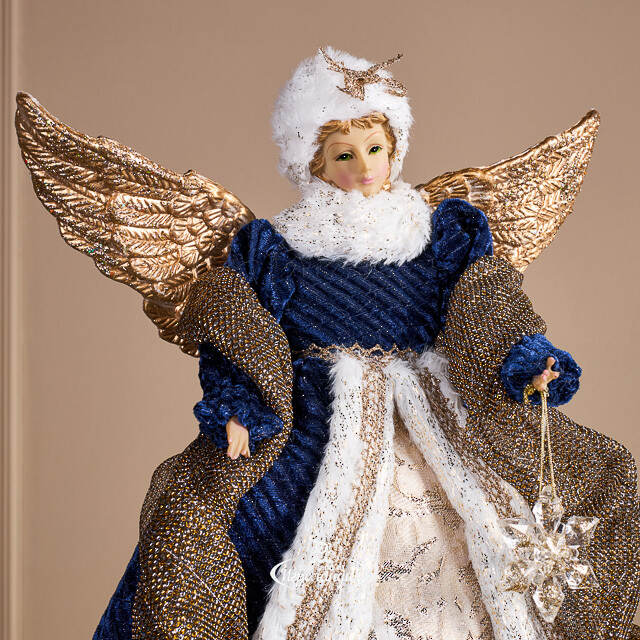 Верхушка на елку Ангел Клоэт 41 см Edelman