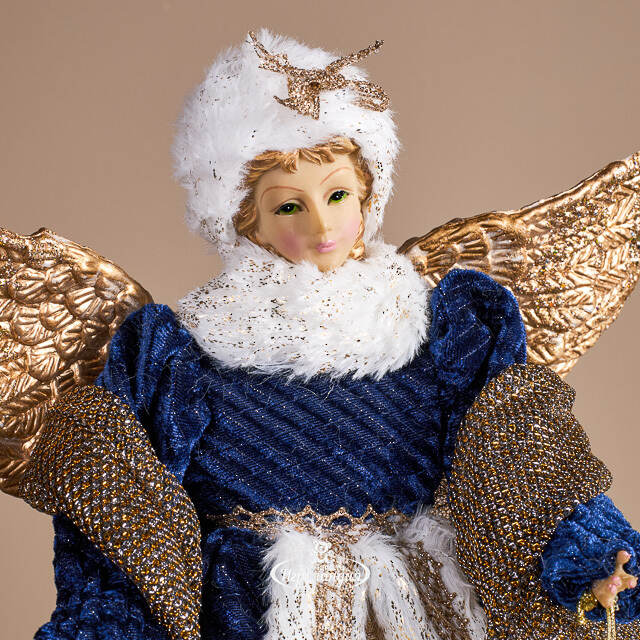 Верхушка на елку Ангел Клоэт 41 см Edelman