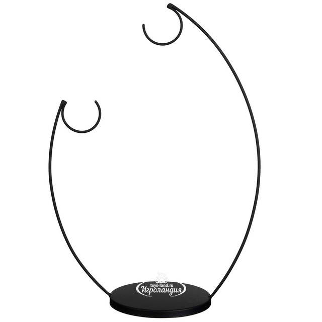 Подставка для елочных шаров Incanto 48 см черная Edelman