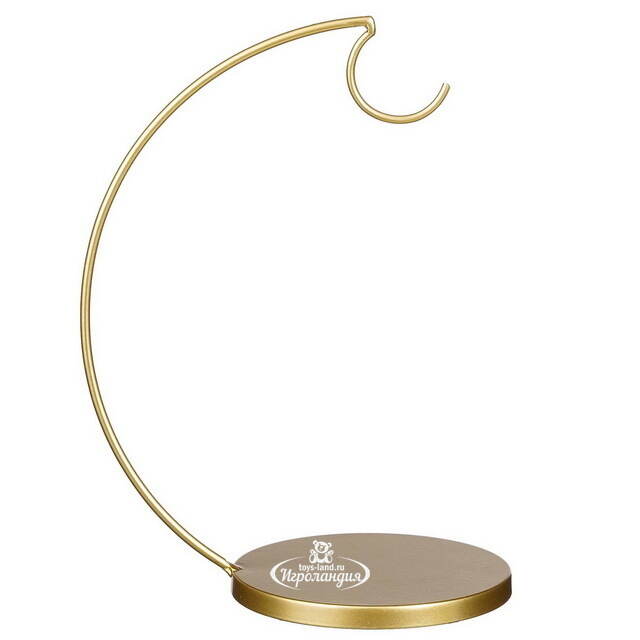 Подставка для новогоднего шара Incanto 27 см золотая Edelman