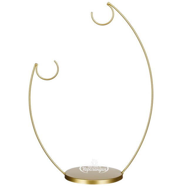 Подставка для елочных шаров Incanto 48 см золотая Edelman