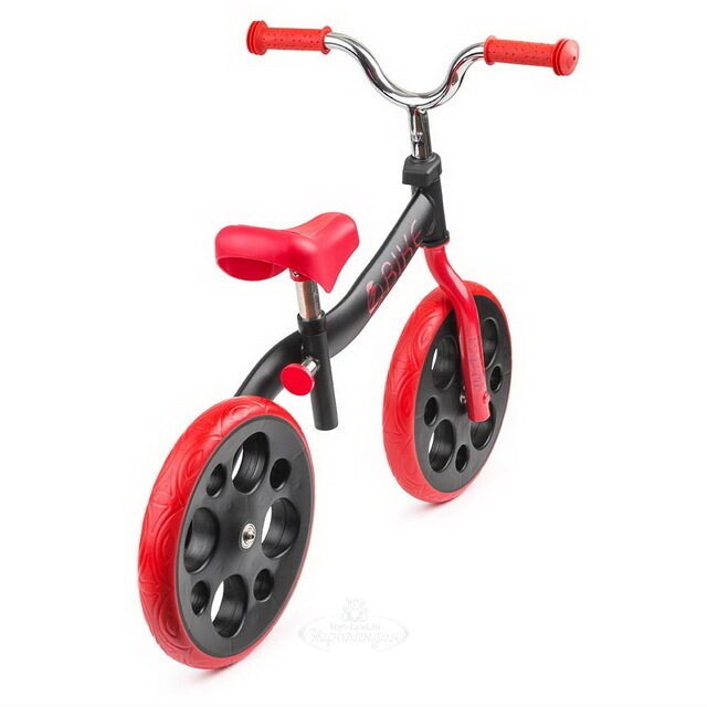 Беговел Zbike, колеса 12", черно-красный Zycom