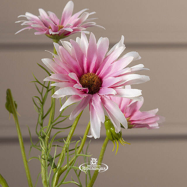 Искусственный букет Daisy Pink 60 см Edelman