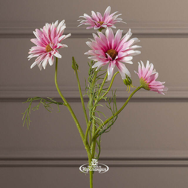 Искусственный букет Daisy Pink 60 см Edelman